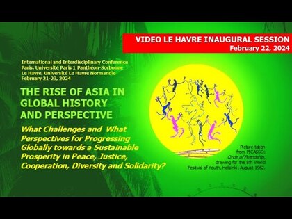THE RISE OF ASIA 2024 – Le Havre Inaugural Session – Roundtable “The Rise of Asia and Wars”